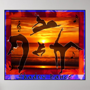 Poster Dança de sombra