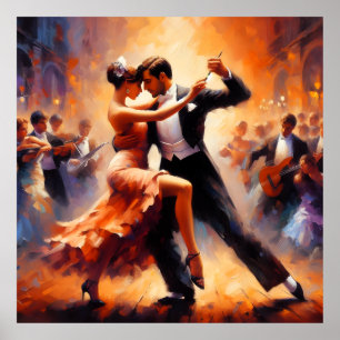 Poster Dança de Swing Dança de Salão Dançarino Dança