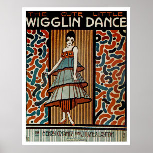 Póster Dança de Wigglin