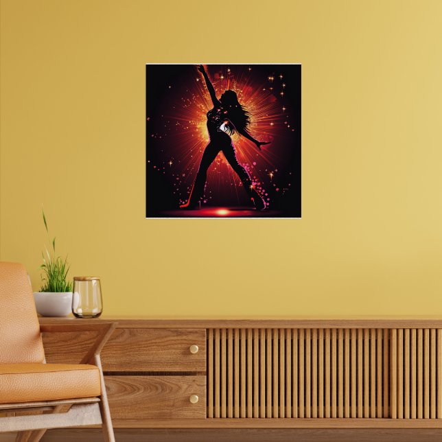 POSTER DANÇA DESLUMBRANTE #1 (Sala de Estar 2)
