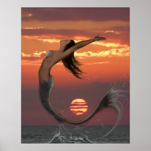 Póster Dança do por do sol