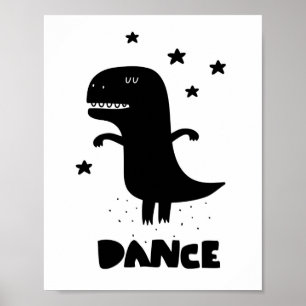 Poster Dança dos dinos