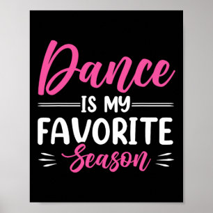Poster Dança É Minha Estação Favorita