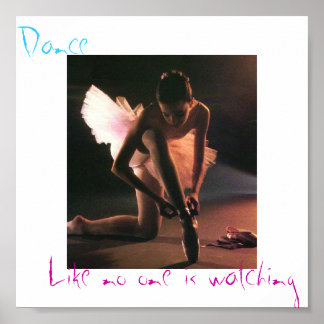 Póster Dança é vida