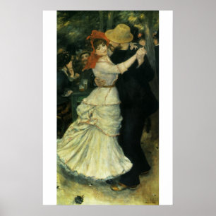 Póster Dança em Boudonal por Pierre Renoir, Vintage Art