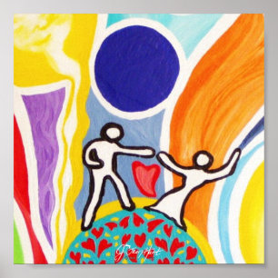 Póster Dança em Moonbeams