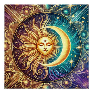 Póster Dança Eterna do Sol e da Lua
