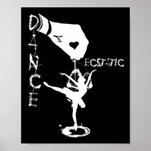 Poster Dança Extática Llerina Dançarina Em Um Tutu Freest