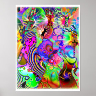 Póster Dança Fractal