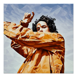 Póster Dança Geométrica