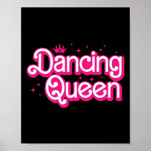 Poster Dança Mãe Dançando Rainha Dançando 70 e Solteiro D