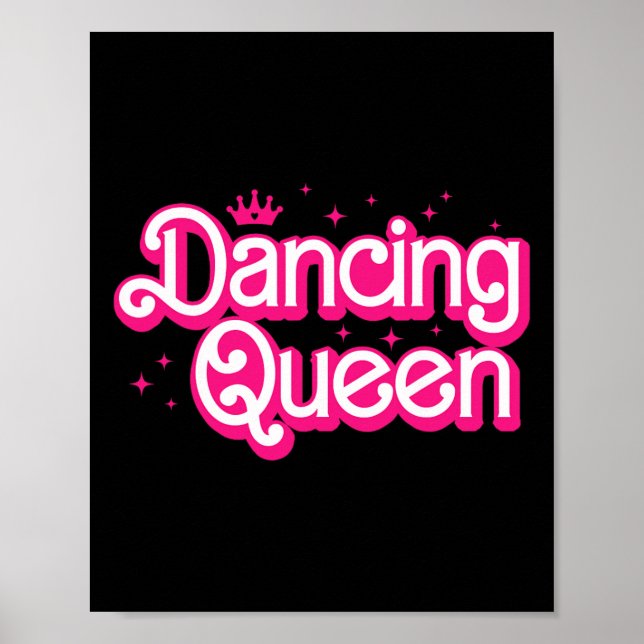 Poster Dança Mãe Dançando Rainha Dançando 70 e Solteiro D (Frente)