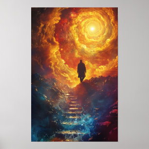 Poster Dança Mística da Alma: Segredo de Poros da Eternid