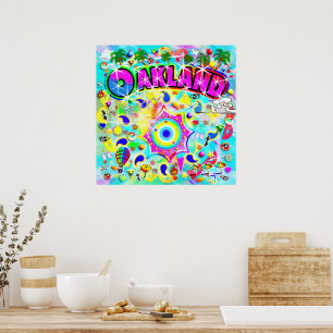 Poster Dança Mística de Oakland