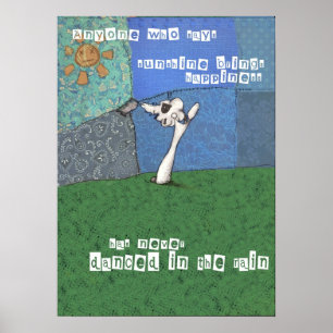 Poster Dança na Chuva