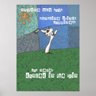 Poster Dança na Chuva