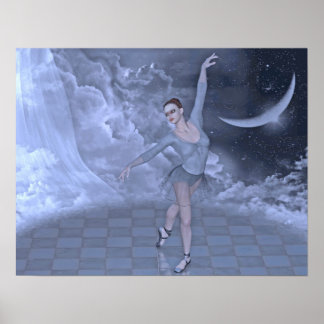 Póster dança nas nuvens