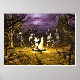 Poster Dança óssea