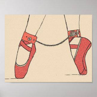 Poster Dança para mim bailarina Mestre e fantasia submiss