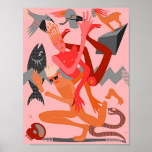 dança rosa