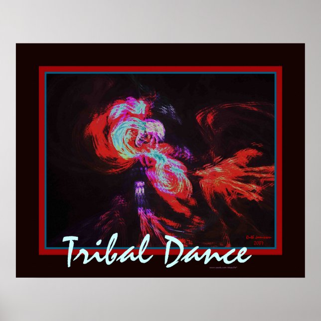 PÓSTER DANÇA TRIBAL (Frente)