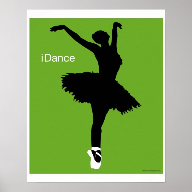 Póster Dança (Verde) (Frente)