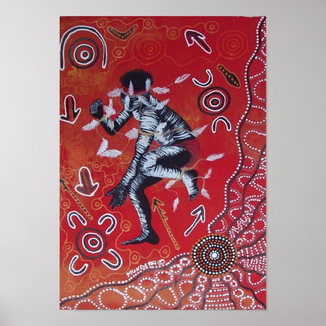 PÓSTER DANÇADOR DE FOGO (Frente)