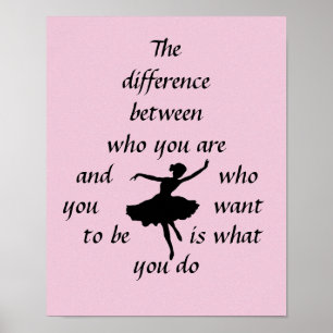 poster "Dançador Motivacional"