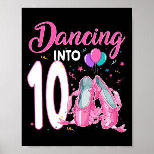 Poster Dançando Em Ballerina Ballerina, Garota De 10 Anos