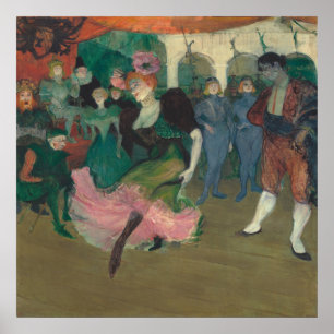 Poster Dançando o Bolero - Toulouse-Lautrec Fine Art