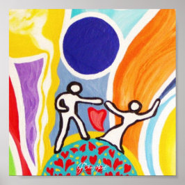 Póster Dançar Em Moonbeams