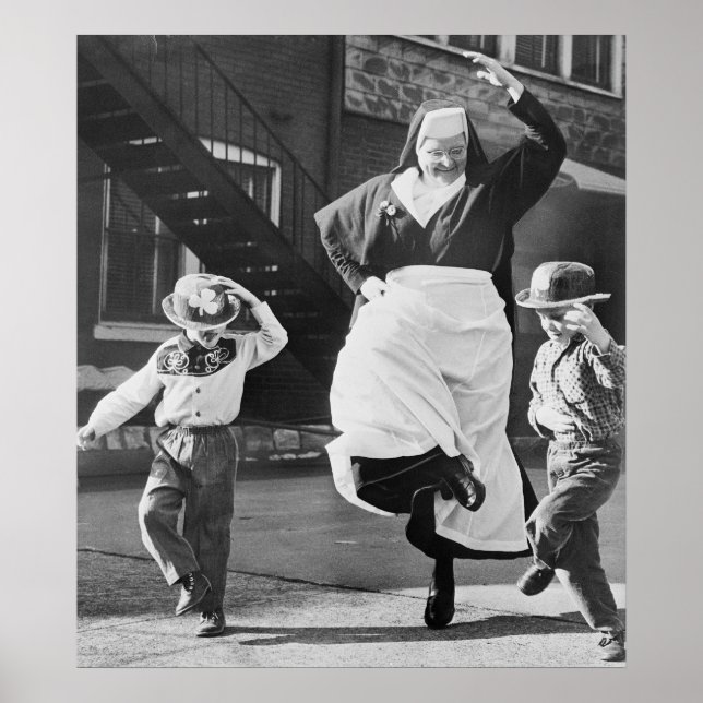 Póster Dançar irlandês (Frente)