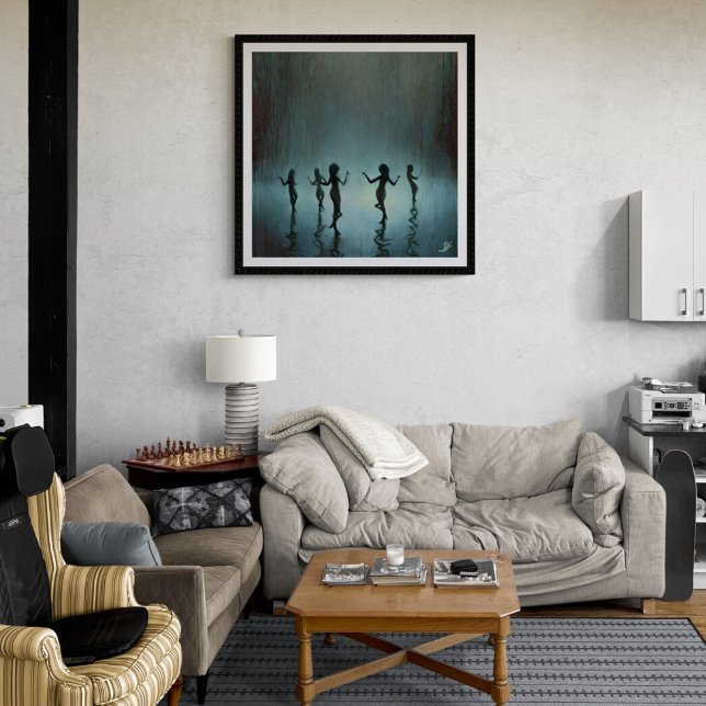 Poster Dançar na chuva (Criador carregado)