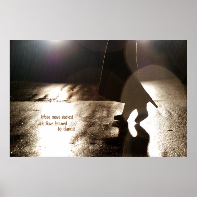 Póster Dançar sem um parceiro (Frente)