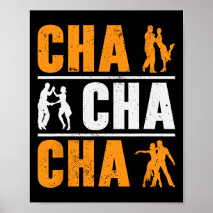 Poster Dançarina de Cha Cha Dançar Cubana