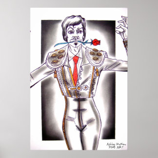 Póster Dançarina Espanhola