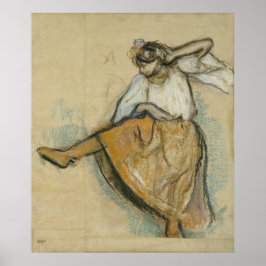 Póster Dançarina russa de Edgar Degas
