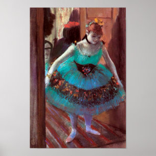 Poster Dançarina Saindo de seu camarim por Degas