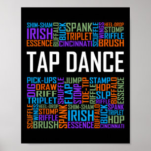 Poster Dançarinas De Tap Dançarinas Dançarinas Dançarinas