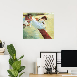 Póster Dançarinas Descansando por Edgar Degas, Arte de Ba