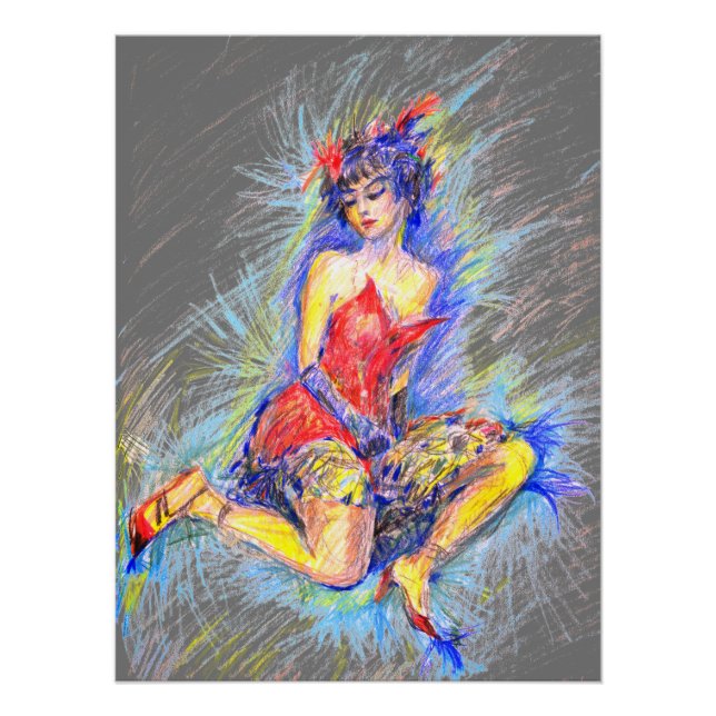 Póster Dançarino (Frente)