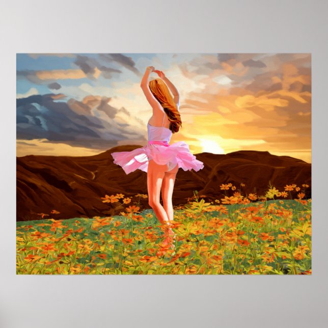 Poster Dançarino da Manhã (Frente)