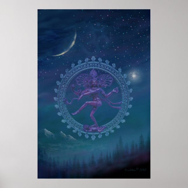 Póster Dançarino da meia-noite (Frente)