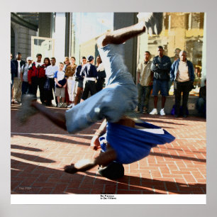 Póster Dançarino da ruptura, San Francisco