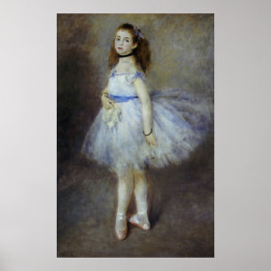 Póster Dançarino de balé por Pierre Renoir, belas artes