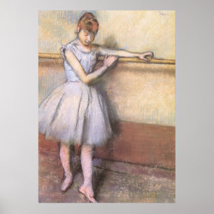 Póster Dançarino de Edgar Degas no bar