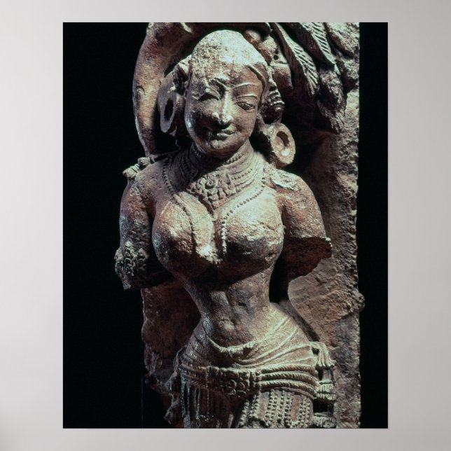 Poster Dançarino, do Templo Sol de Kanara, Indiano, 13º (Frente)