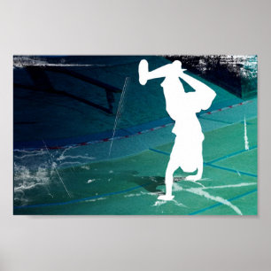 Poster Dançarino dos grafites