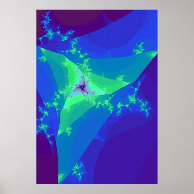 Póster Dançarino Estrela Azul (Frente)