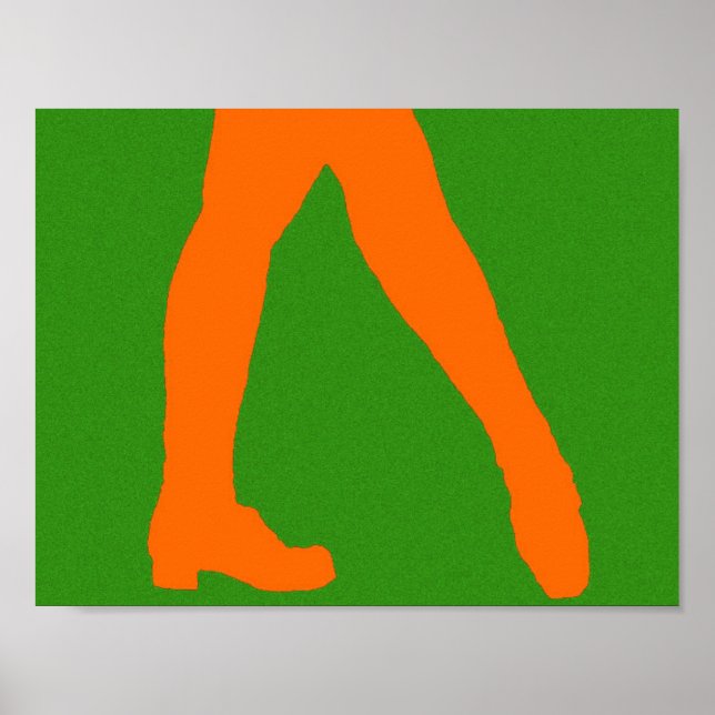 Póster Dançarino Irlandês (Frente)